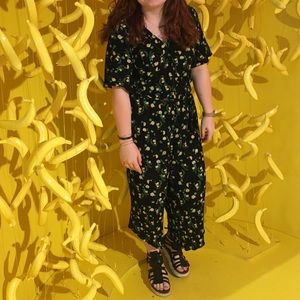 Cotton on floral playsuit